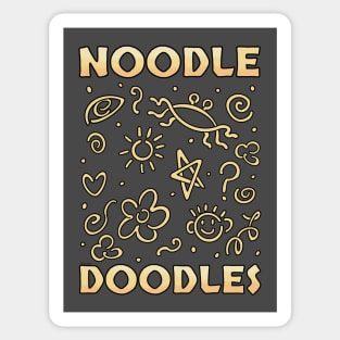 Noodle doodles Sticker